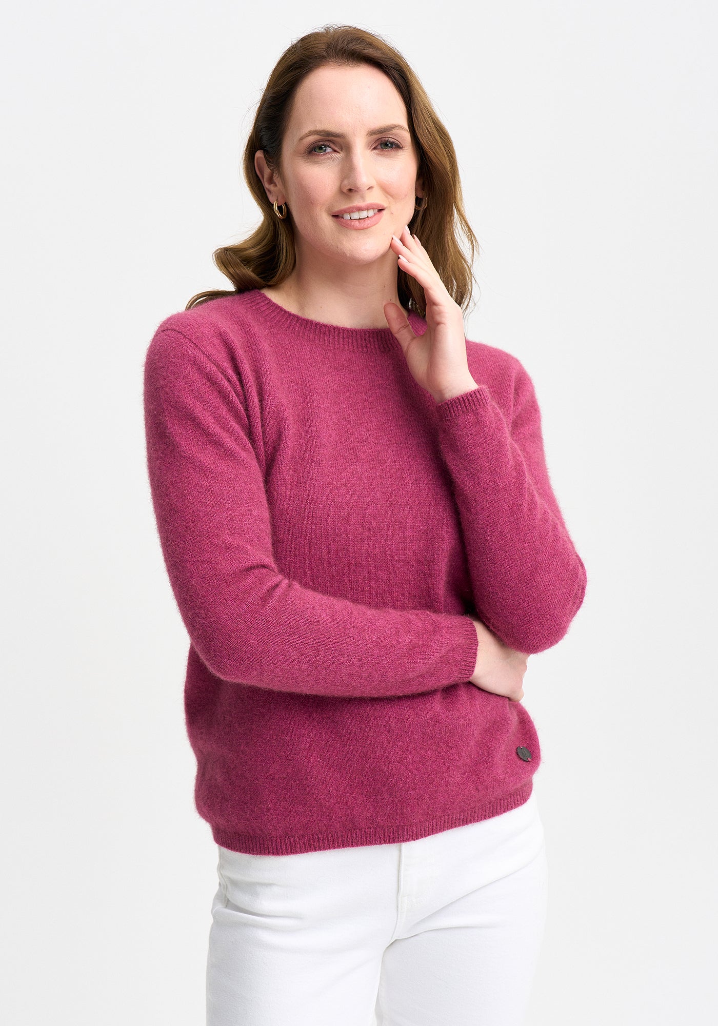 Mia Possum Merino Crew Sweater