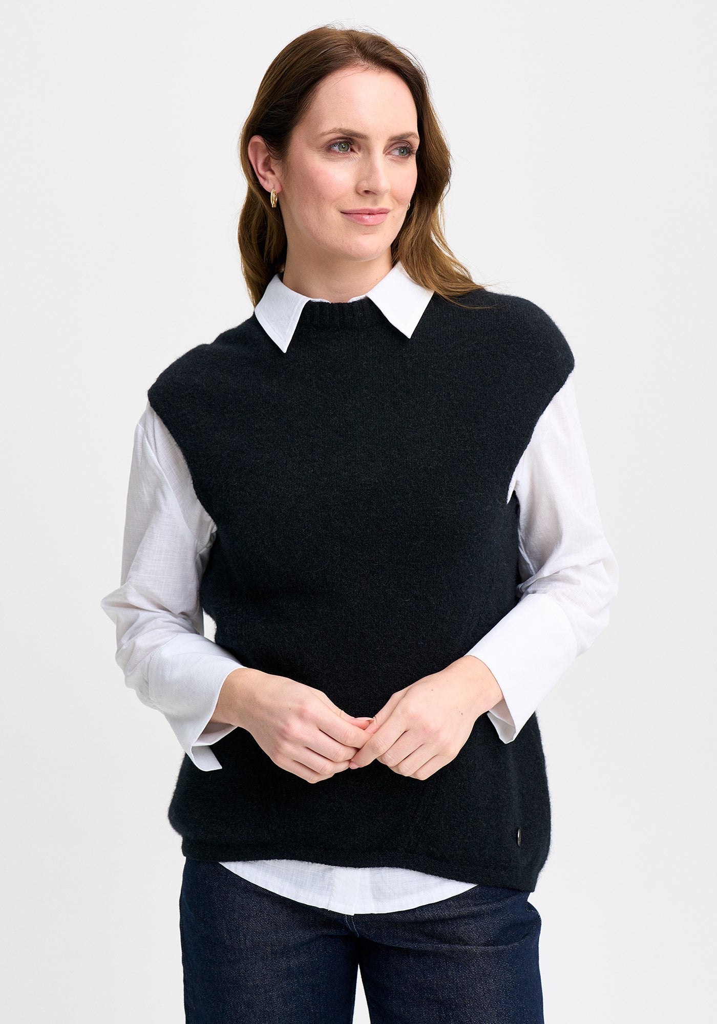 Claudia Possum Merino Vest