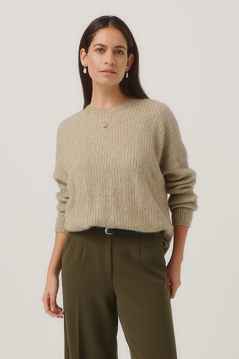 Cleo Possum Merino Sweater