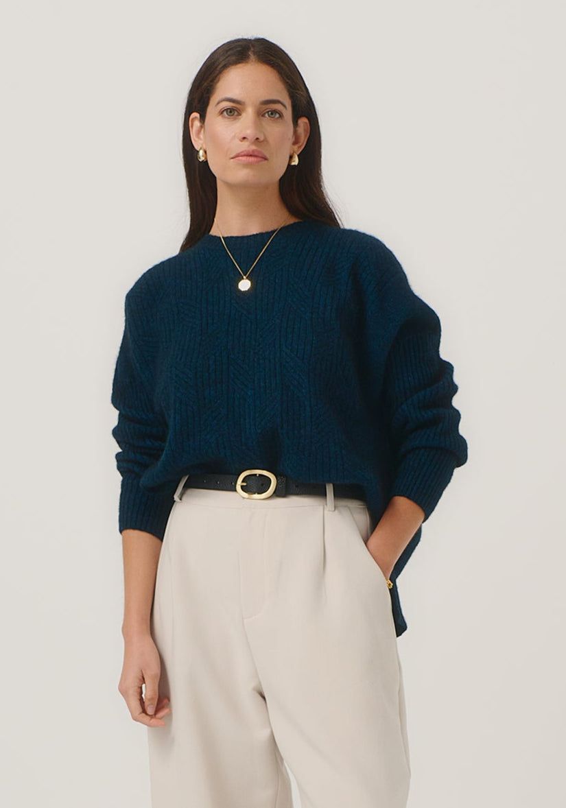 Cleo Possum Merino Sweater