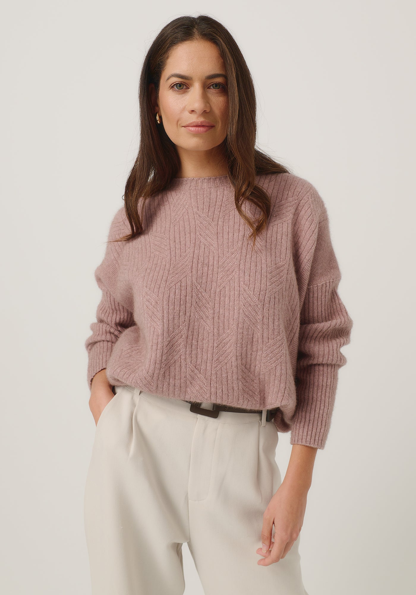 Cleo Possum Merino Sweater