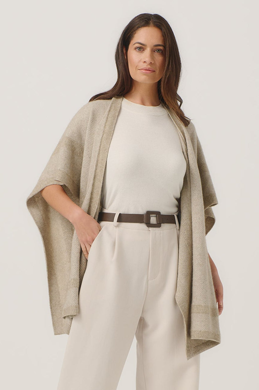 Mari Possum Merino Wrap
