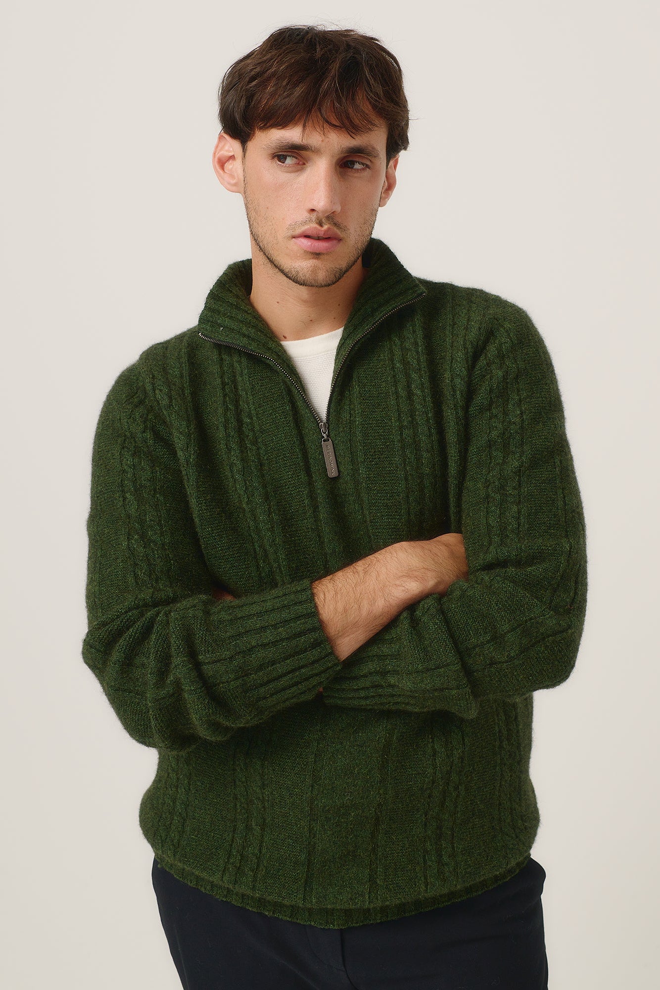 Henry Possum Merino Half Zip