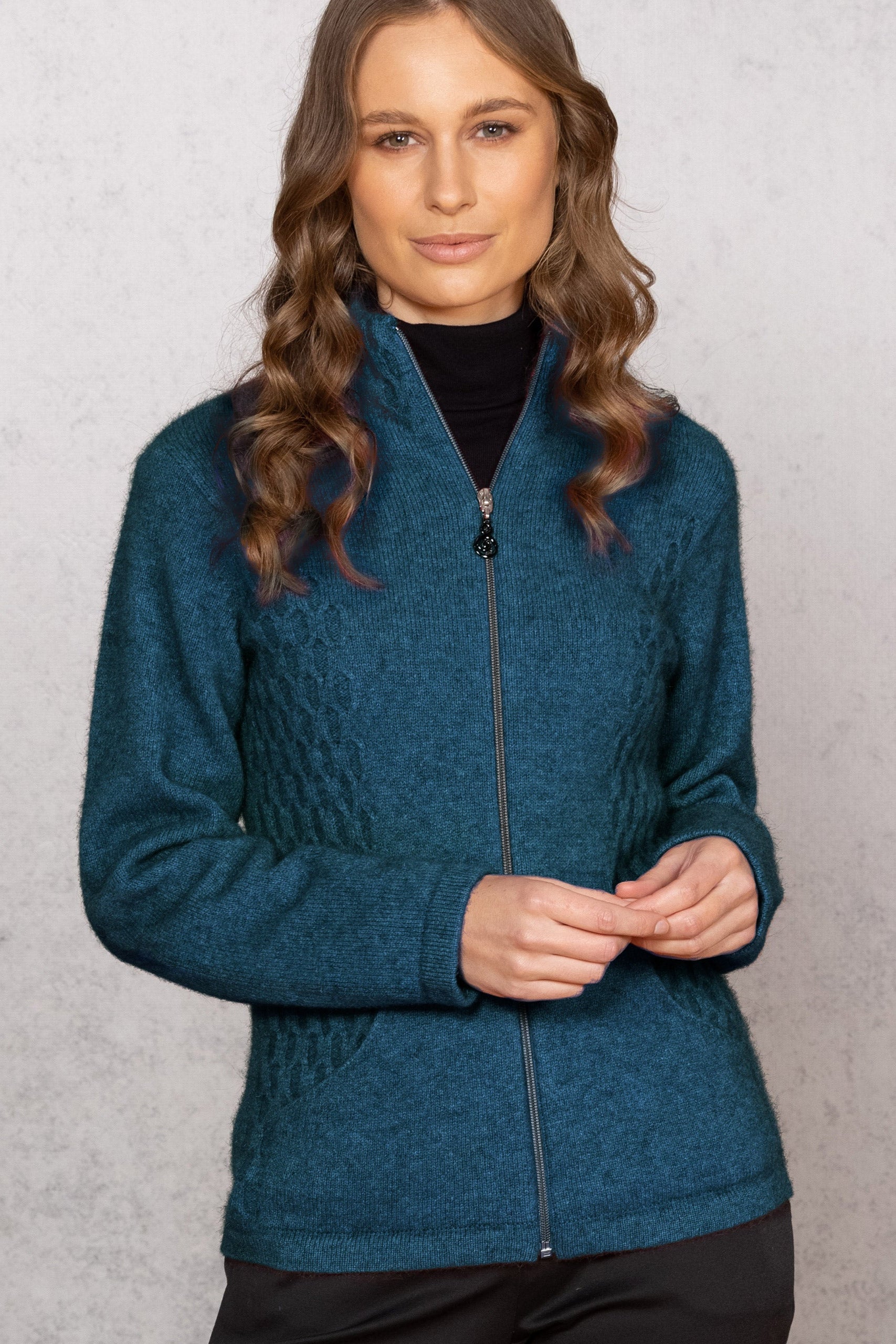 Honeycomb Possum Merino Jacket