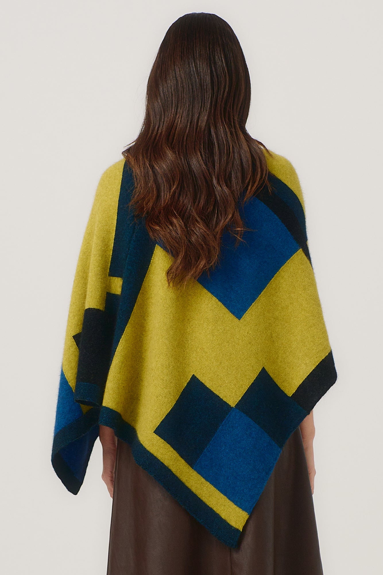 Empress Possum Merino Poncho