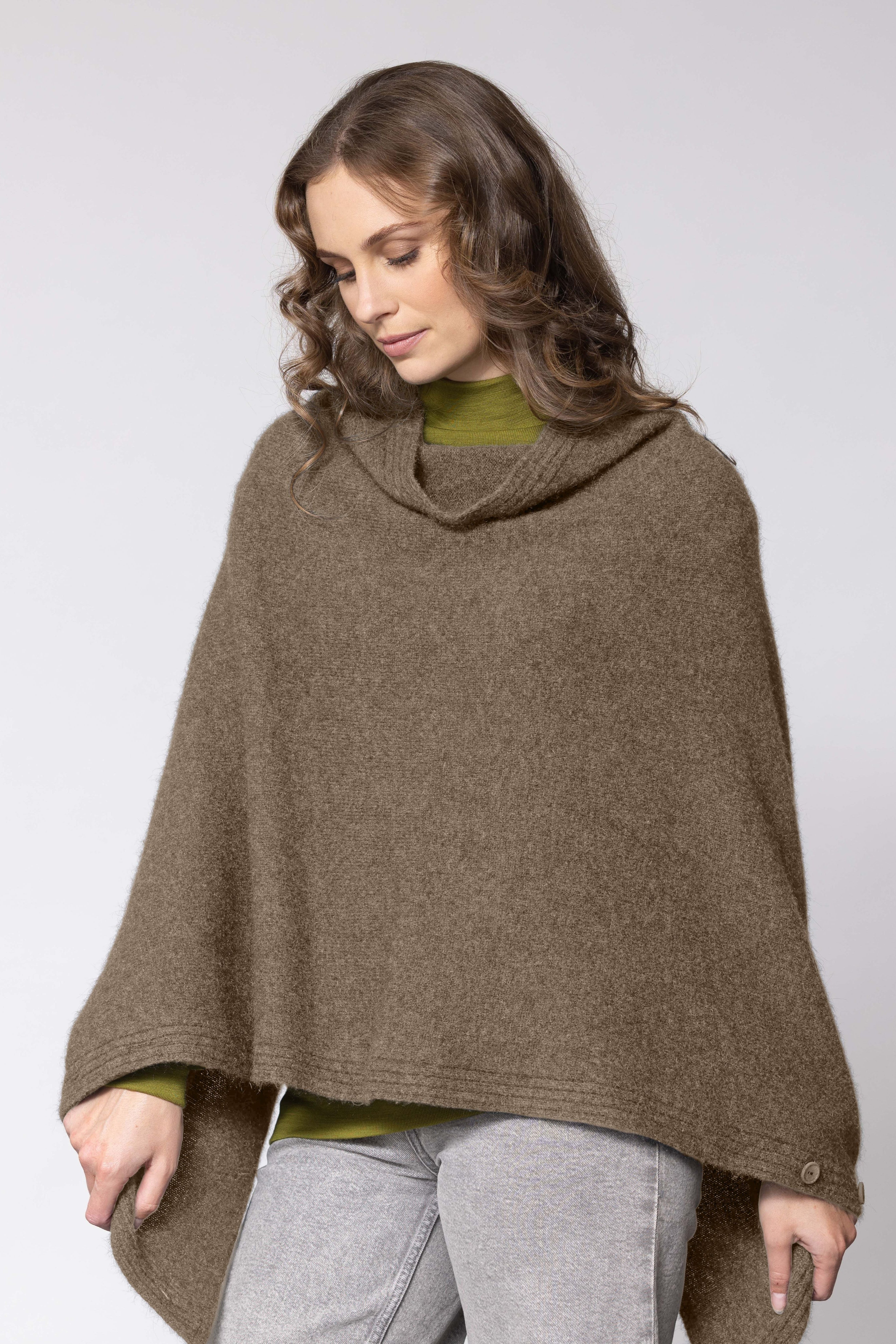 Wrap Up Possum Merino Cape
