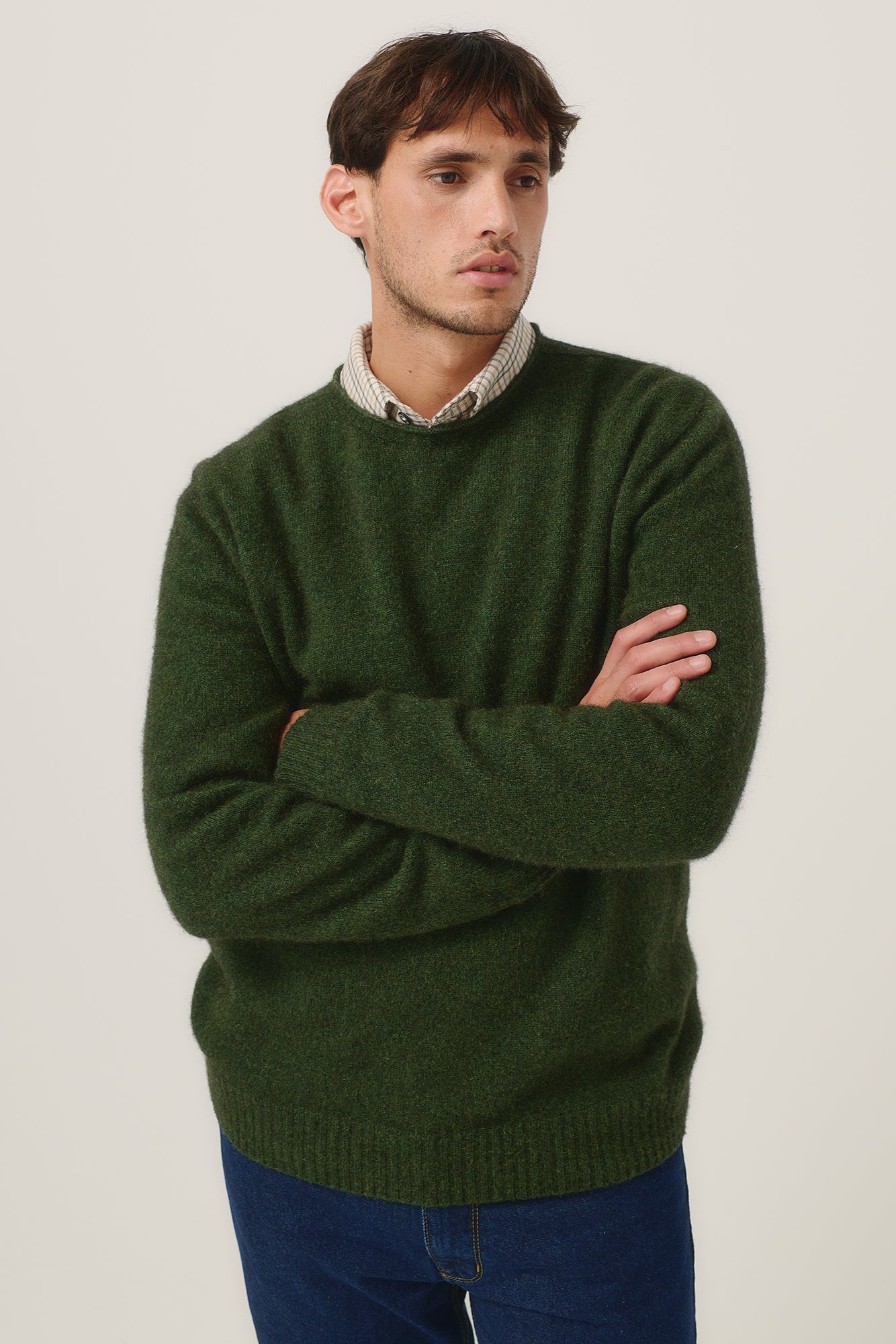 Possum Merino Classic Crew Sweater
