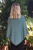 Plain Possum Merino Poncho