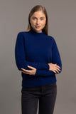 Yoke Neck Possum Merino Cable Jersey