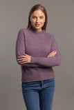 Yoke Neck Possum Merino Cable Jersey