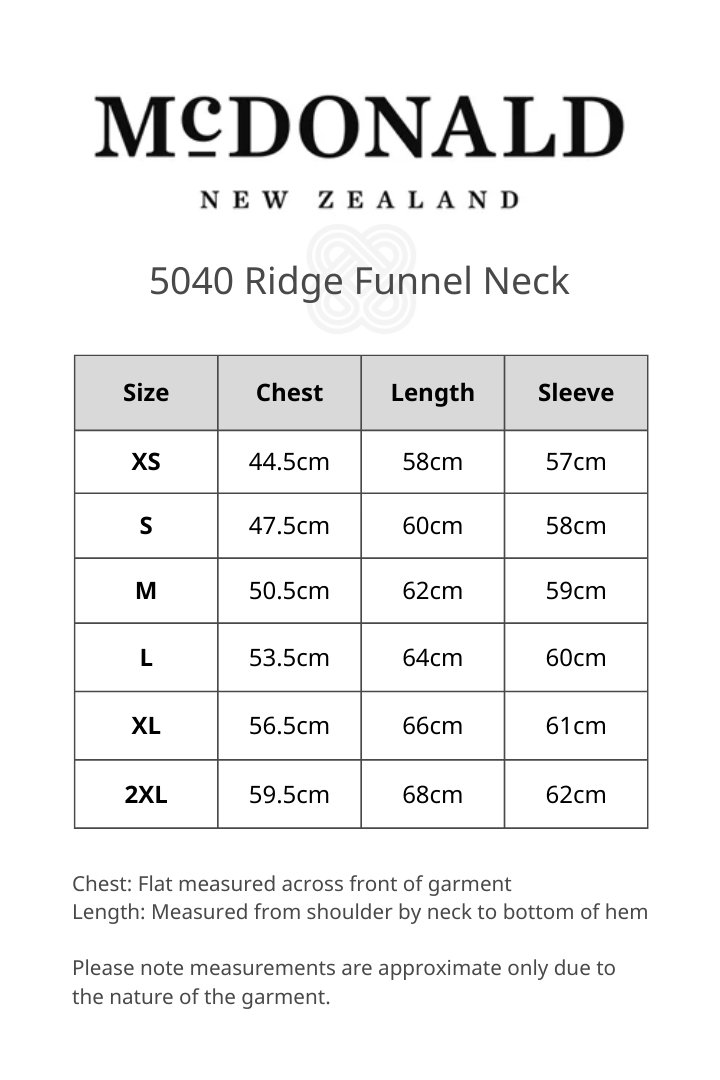 Ridge Possum Merino Funnel Neck Jumper