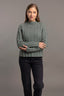 Corrugated Cable Possum Merino Pullover