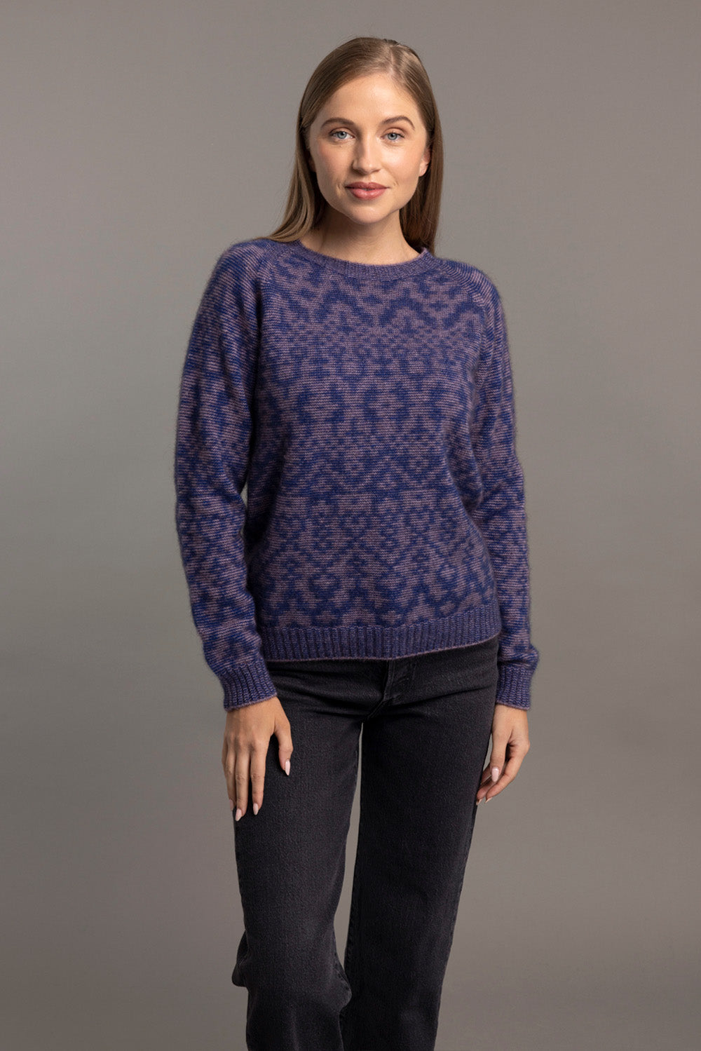 Fair Isle Possum Merino Pullover