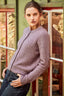 Patchwork Possum Merino Cardigan