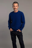 Rack Stitch Crew Neck Possum Merino Jersey