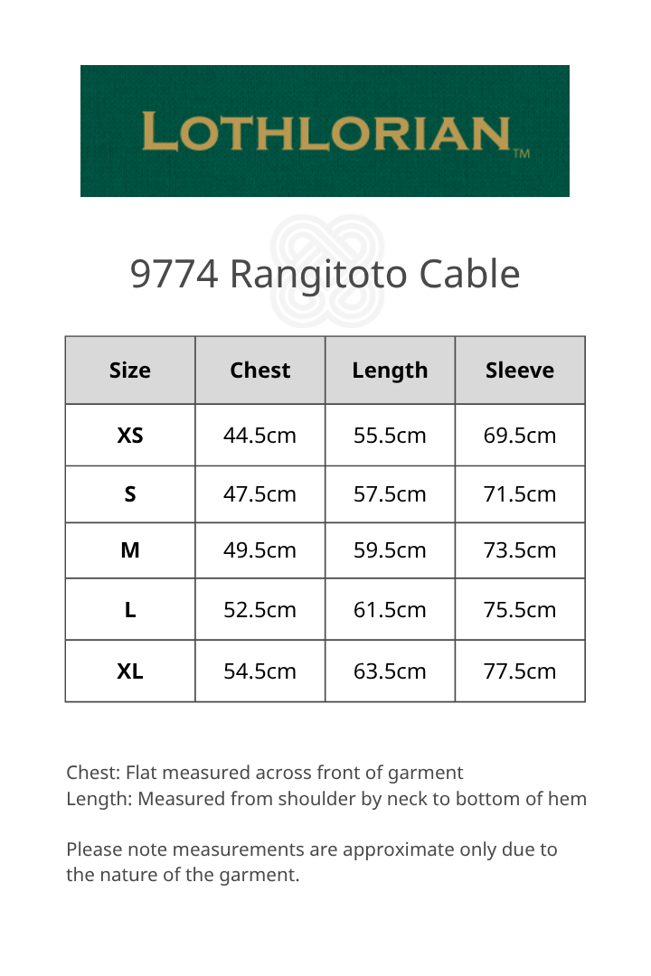 Rangitoto Cable Knit Possum Merino Jacket