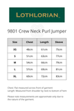 Crew Neck Possum Merino Purl Jumper