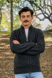Mens Possum Merino Patch Jacket