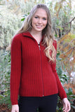 Rib Shaped Possum Merino Jacket