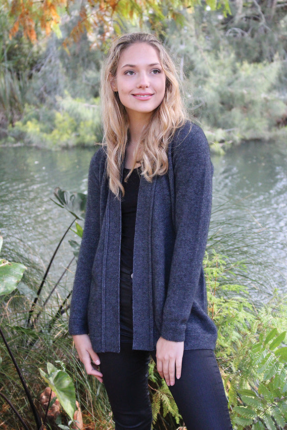 Relaxed Possum Merino Jacket