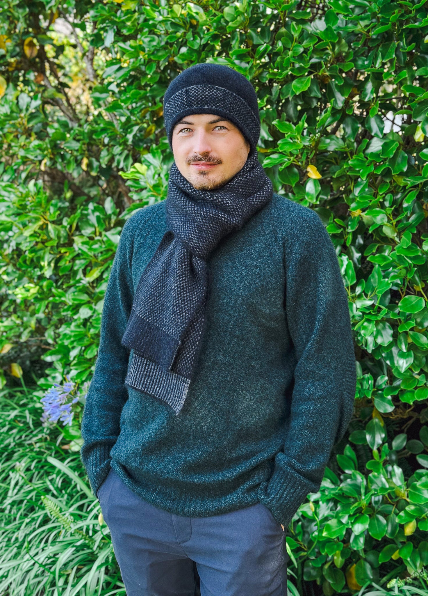 Morse Possum Merino Scarf