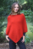 Plain Possum Merino Poncho