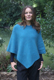Plain Possum Merino Poncho