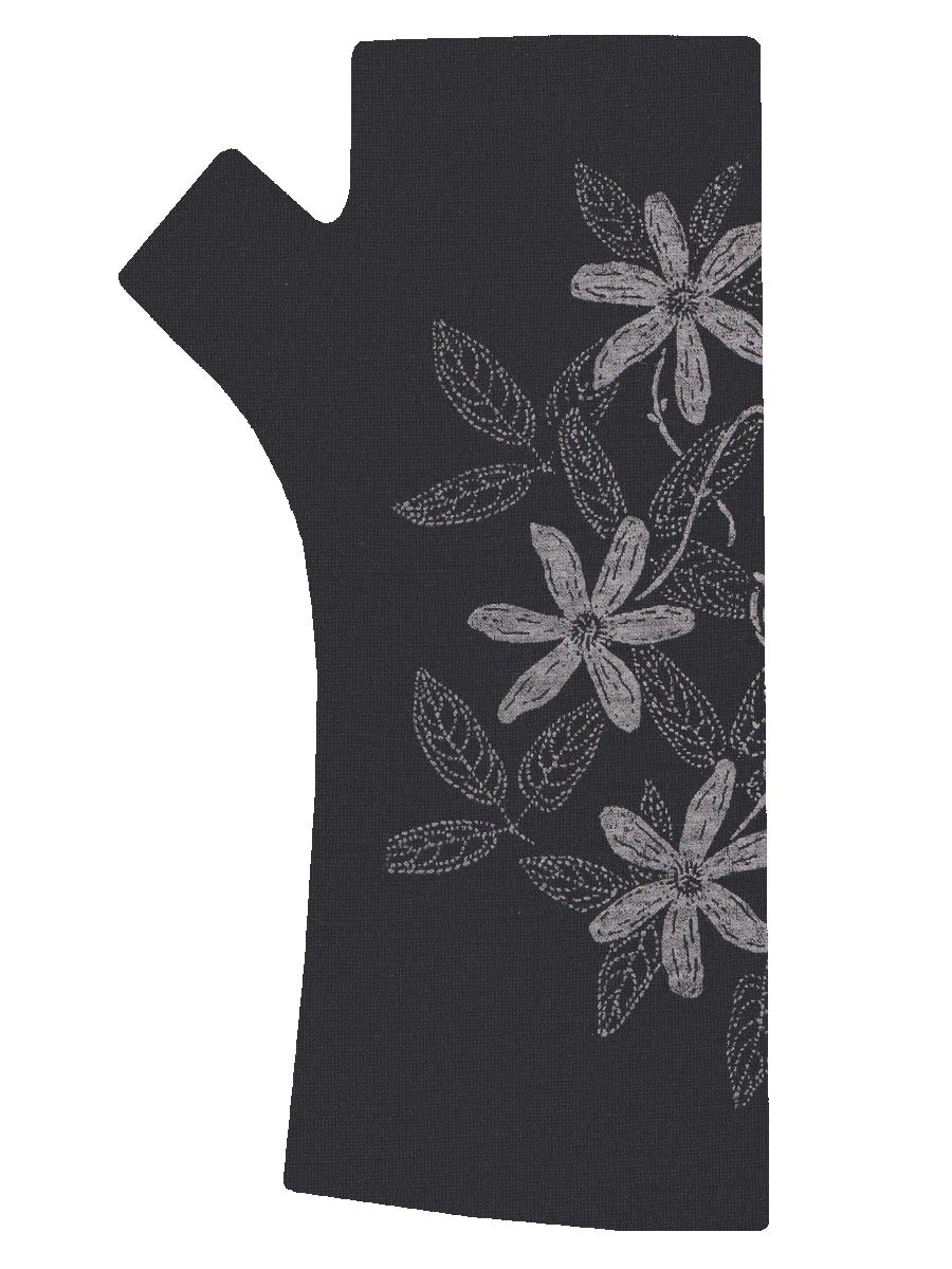 Clematis Print Merino Wool Gloves