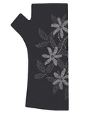 Clematis Print Merino Wool Gloves