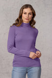 Polo Neck Merino Wool Top