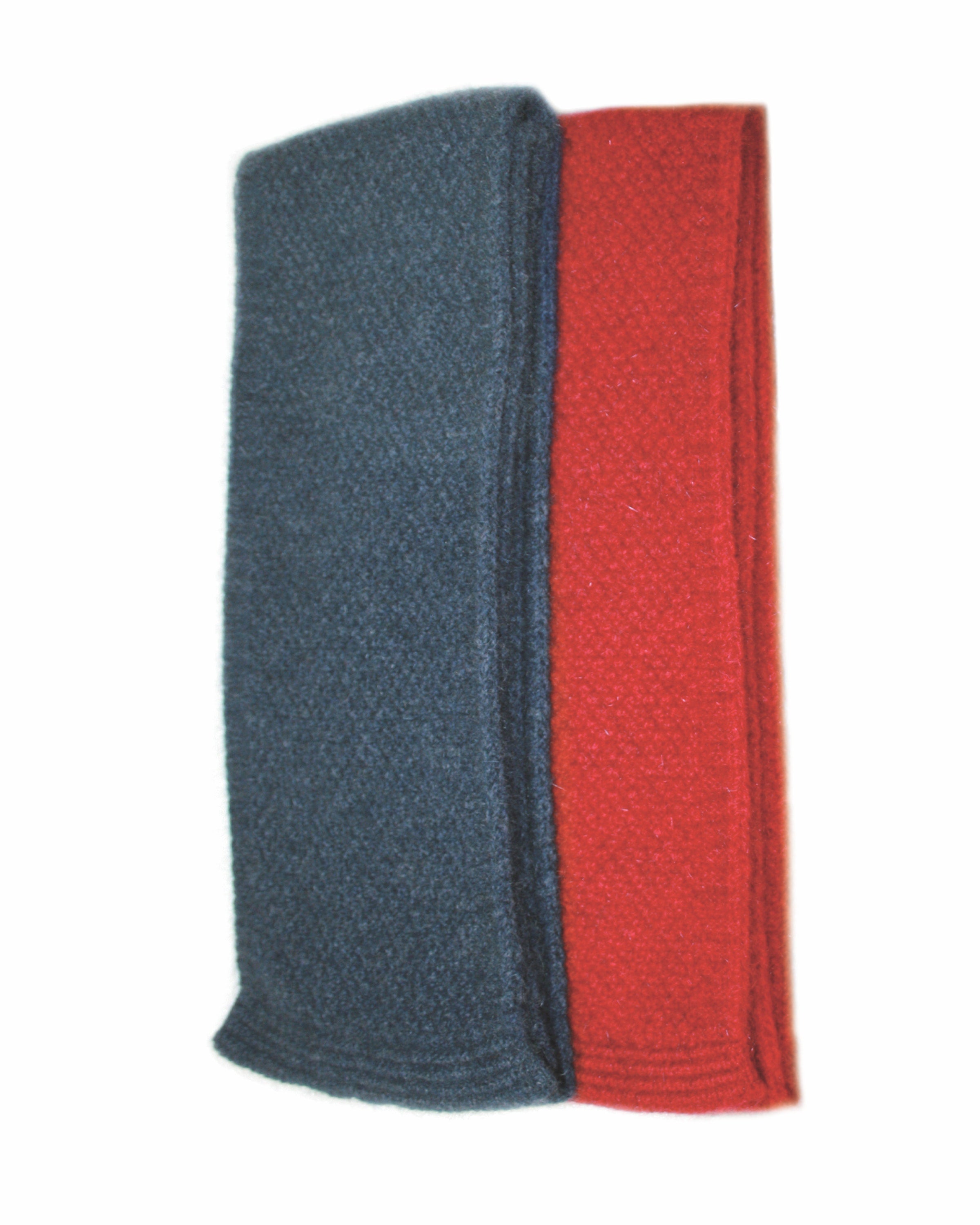 Roll Trim Possum Merino Scarf