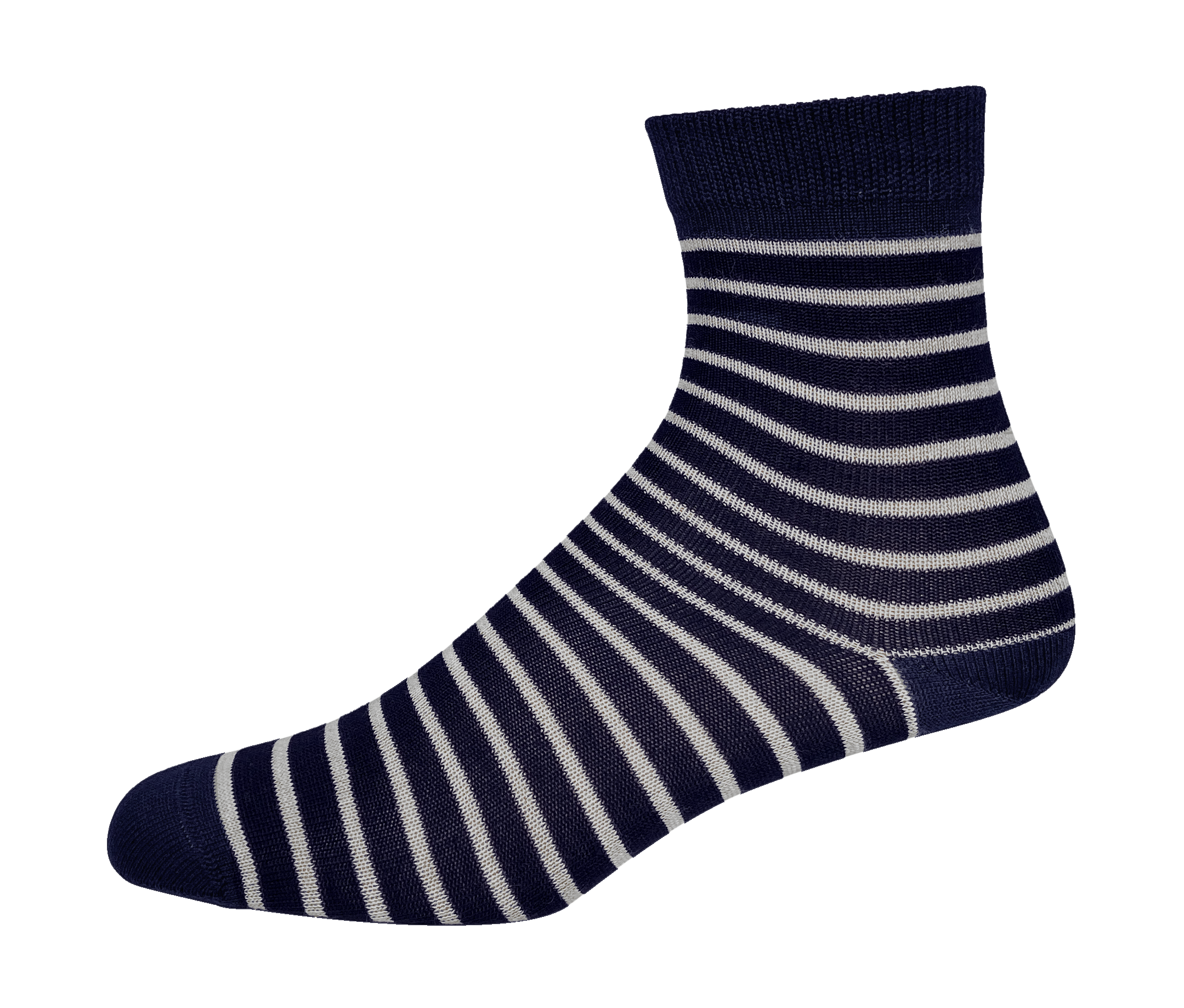 Merino Kids Fine Stripe Socks