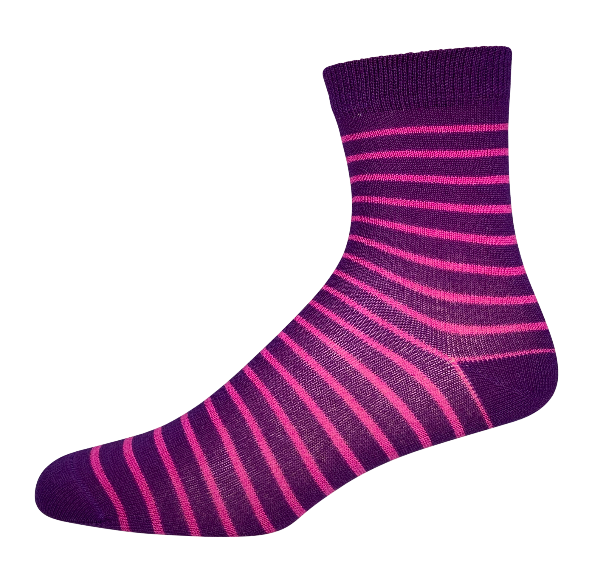 Merino Kids Fine Stripe Socks