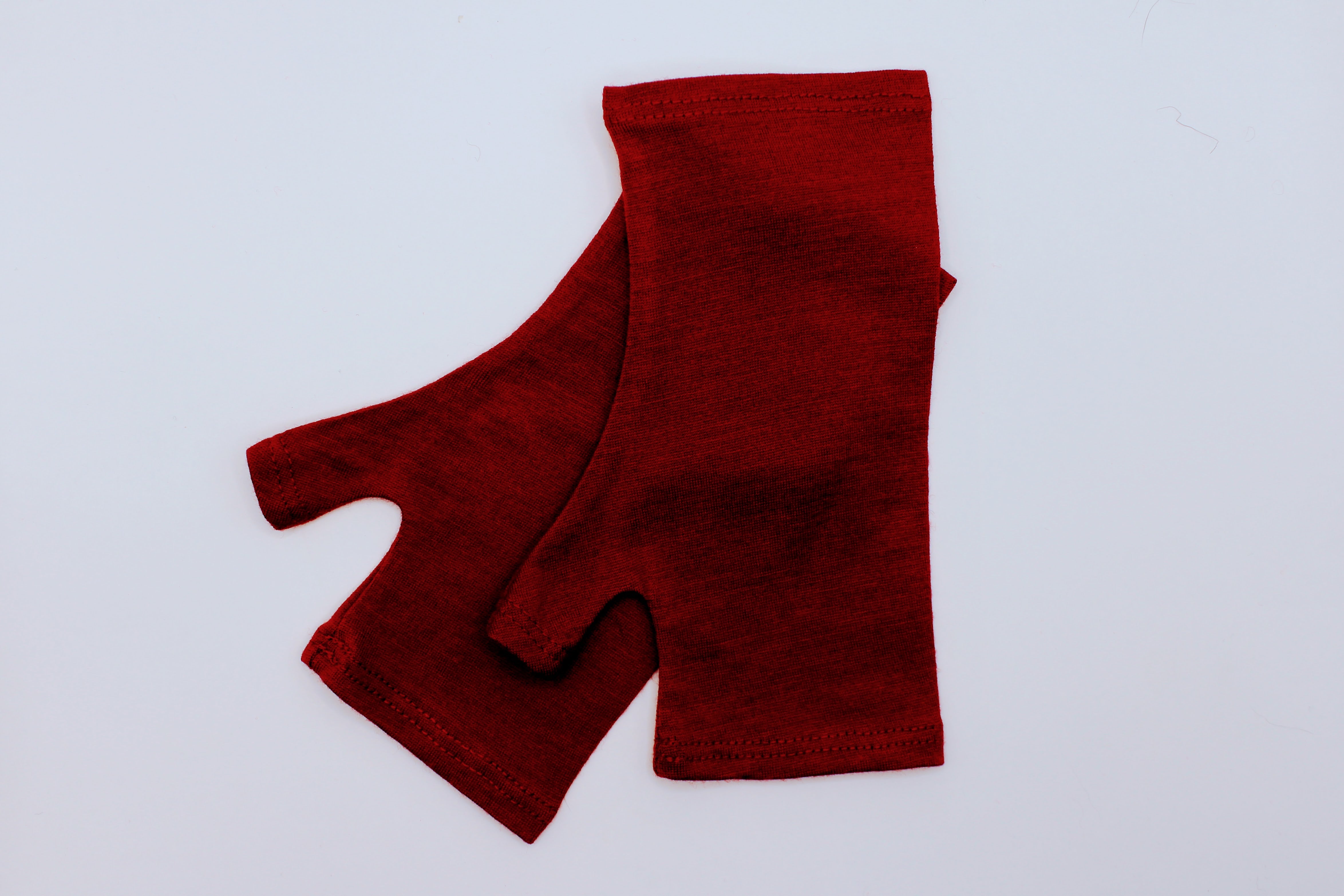 Plain Merino Wool Mitts