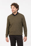 V Neck Possum Merino Sweater