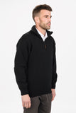 North Wester Pure NZ Wool 1/4 Zip Jumper