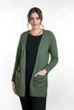 Long Line Possum Merino Cardigan