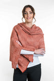 Jacquard Pattern Possum Merino Wrap