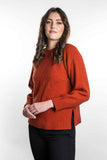 Split Hem Possum Merino Jumper