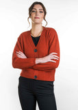 V-Neck Possum Merino Cardigan