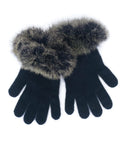 Fur Trim Possum Merino Gloves