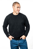 Diamond Plated Possum Merino Crew Jumper