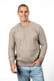 Diamond Plated Possum Merino Crew Jumper