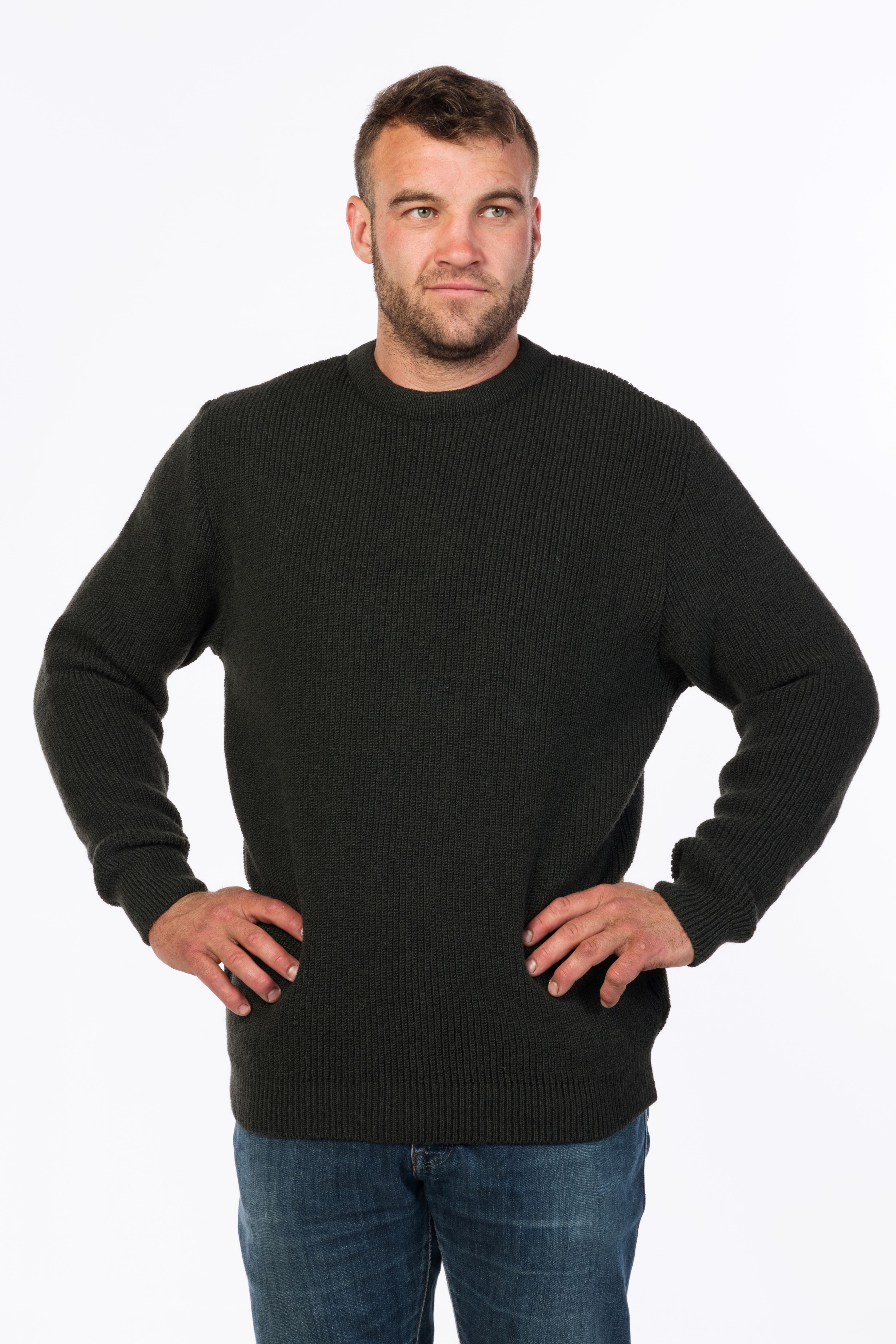 Pure NZ Wool Backyard Crew Sweater
