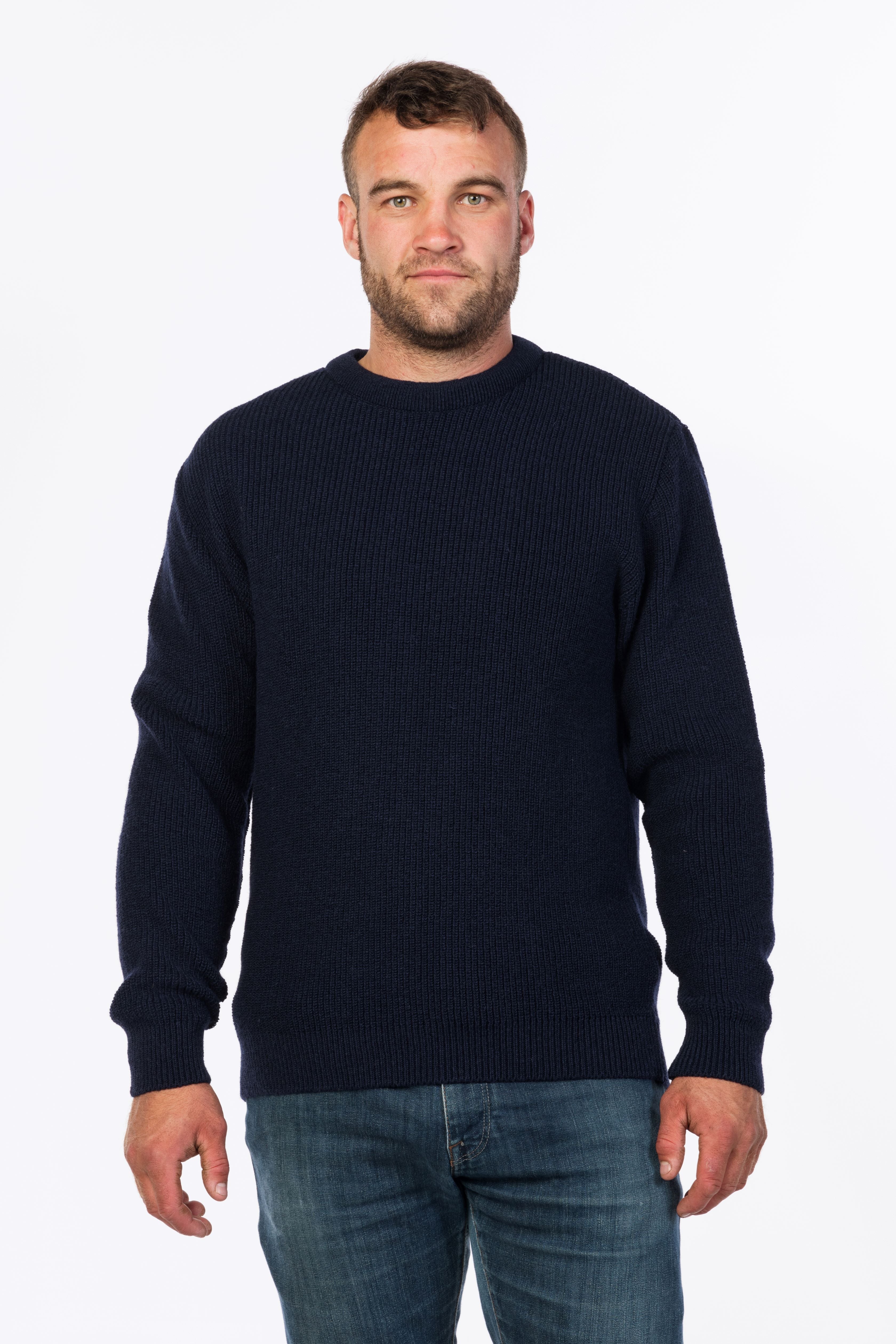 Pure NZ Wool Backyard Crew Sweater