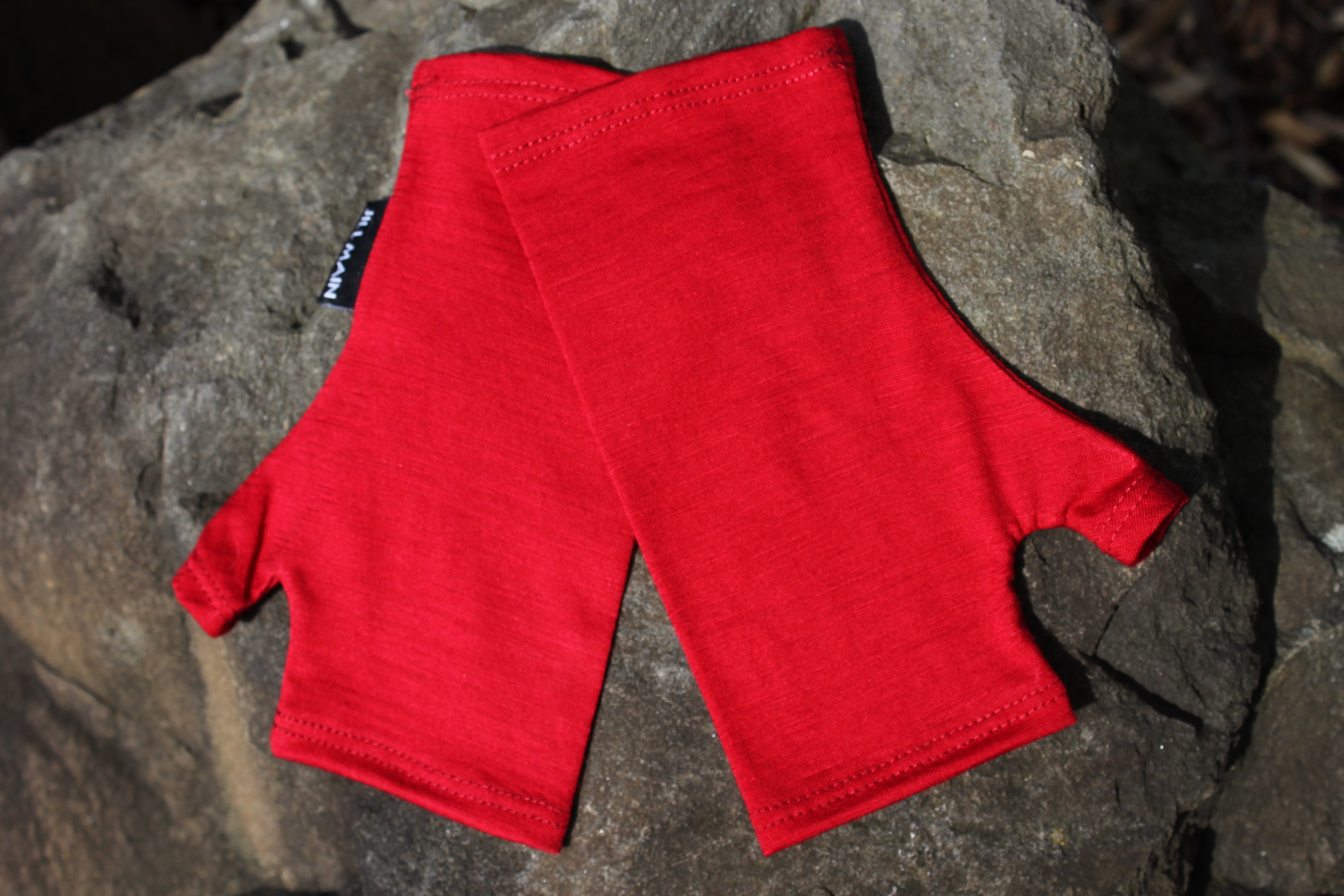 Plain Merino Wool Mitts