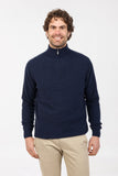 Half Zip Possum Merino Jumper