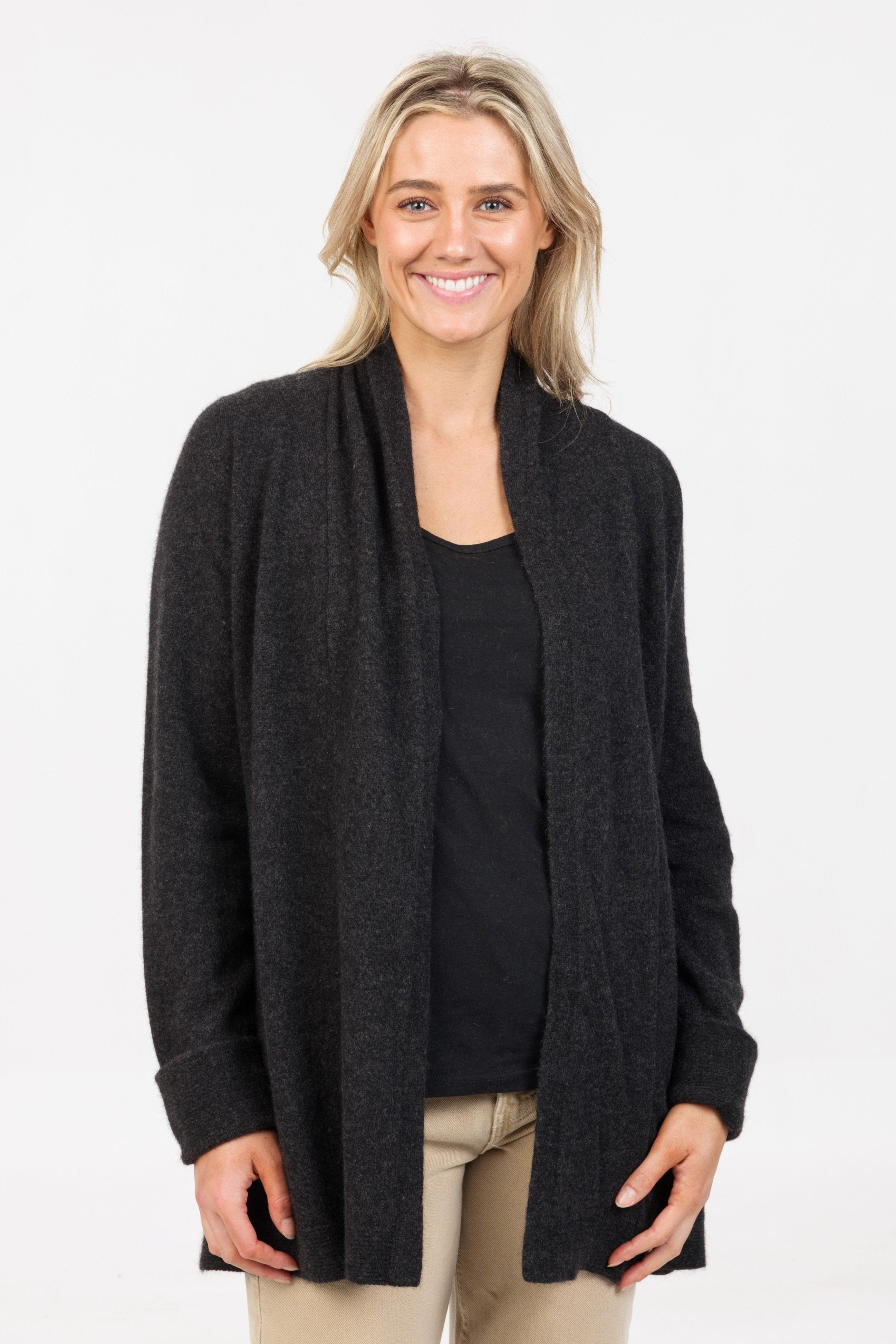 Wrap Possum Merino Jacket