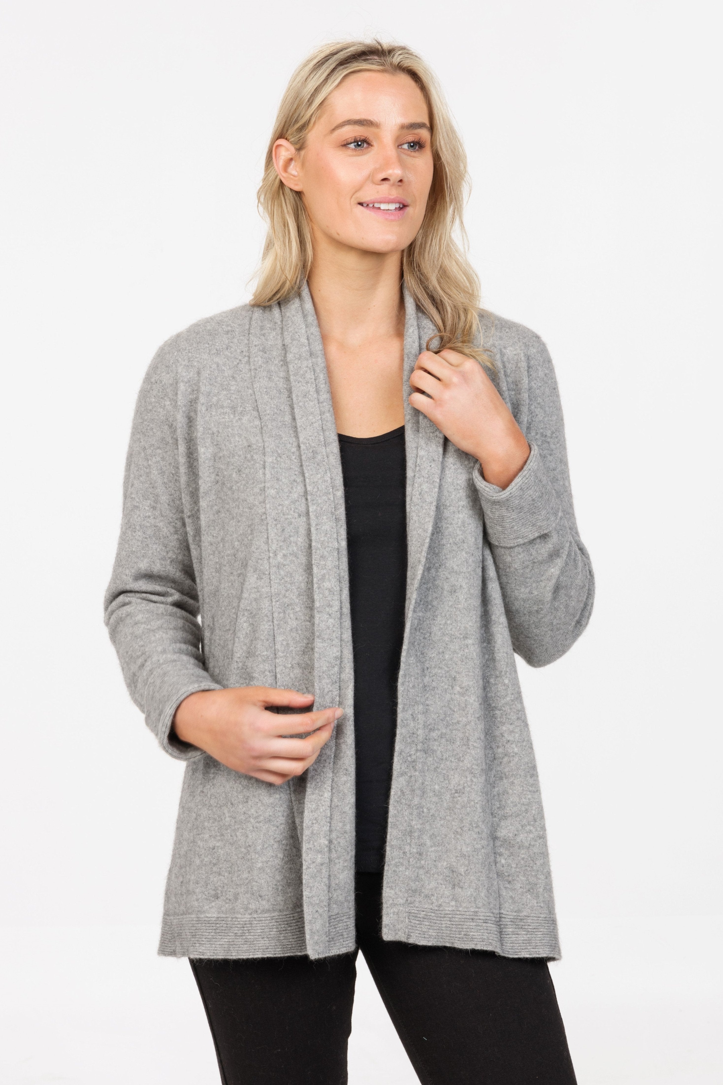 Wrap Possum Merino Jacket