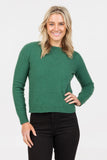 Classic Possum Merino Crop Sweater